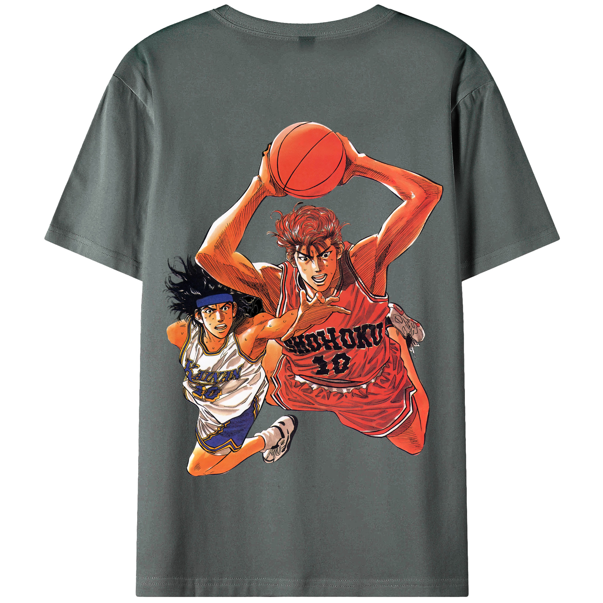 （画像用） SLAM DUNK／スラムダンク 綿100％半袖Tシャツ（背面プリント）